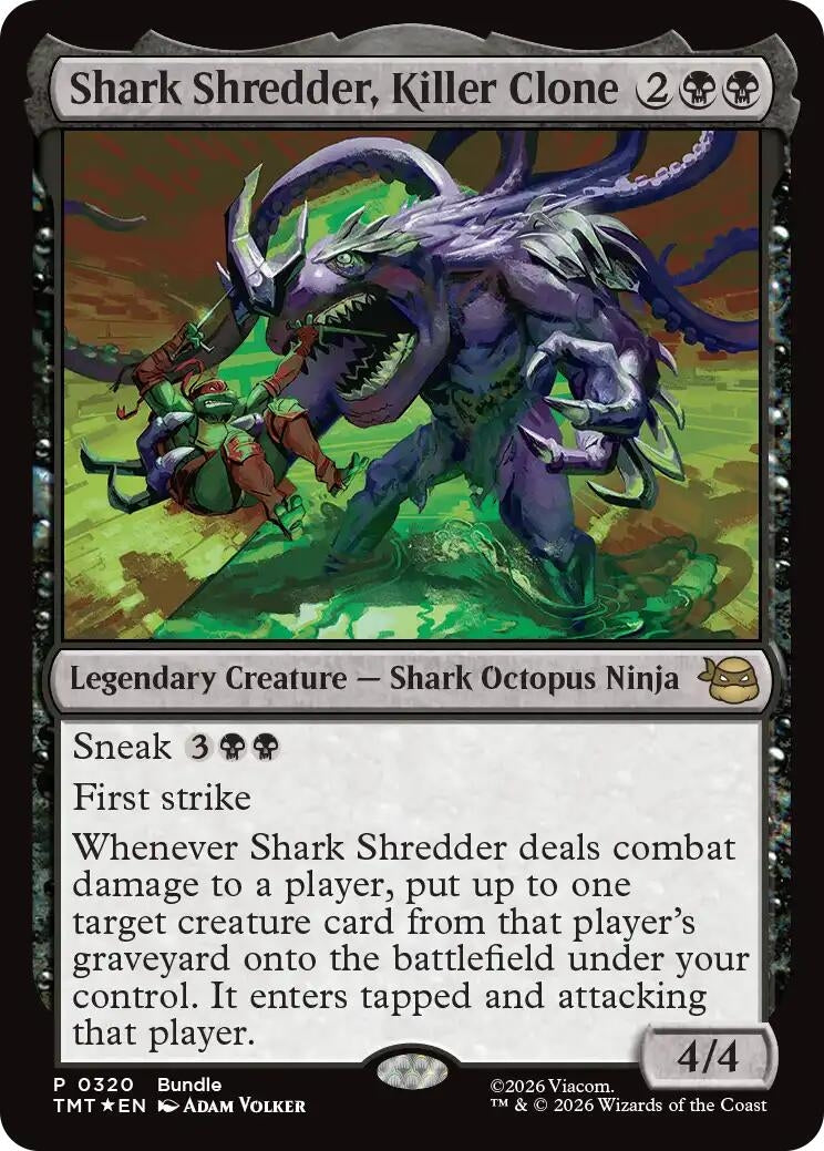 Image for Shark Shredder, Killer Clone (320) [Unique and Miscellaneous Promos] - Magic: The Gathering