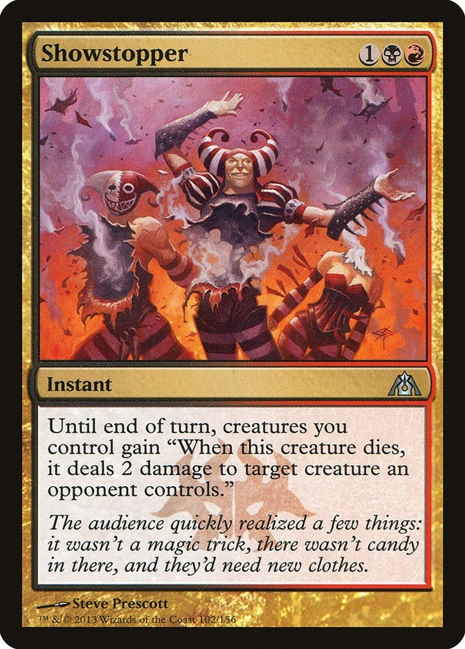 Image for Showstopper (102) [Dragon's Maze] - Magic: The Gathering