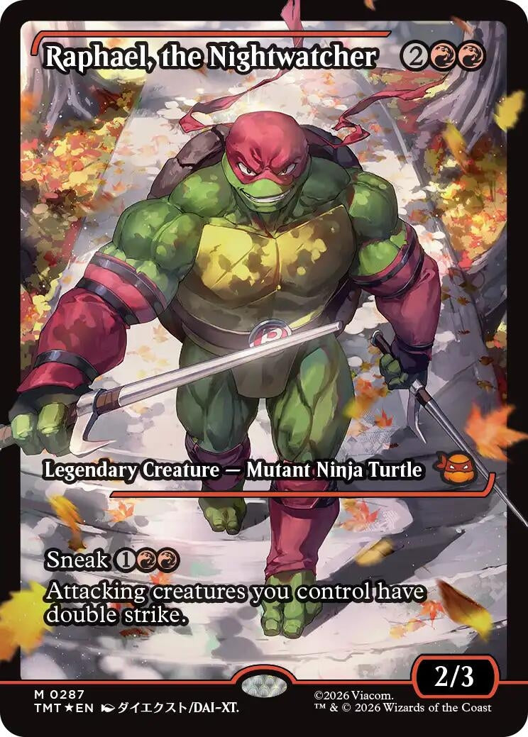 Image for Raphael, the Nightwatcher (Showcase) (287) [Teenage Mutant Ninja Turtles] - Magic: The Gathering