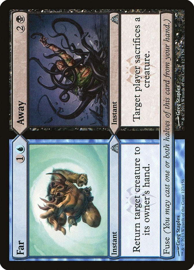Image for Far // Away (127) [Dragon's Maze] - Magic: The Gathering