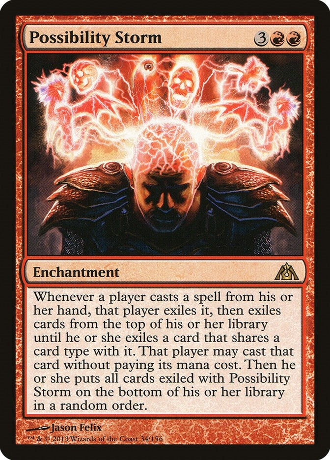 Image for Possibility Storm (34) [Dragon's Maze] - Magic: The Gathering