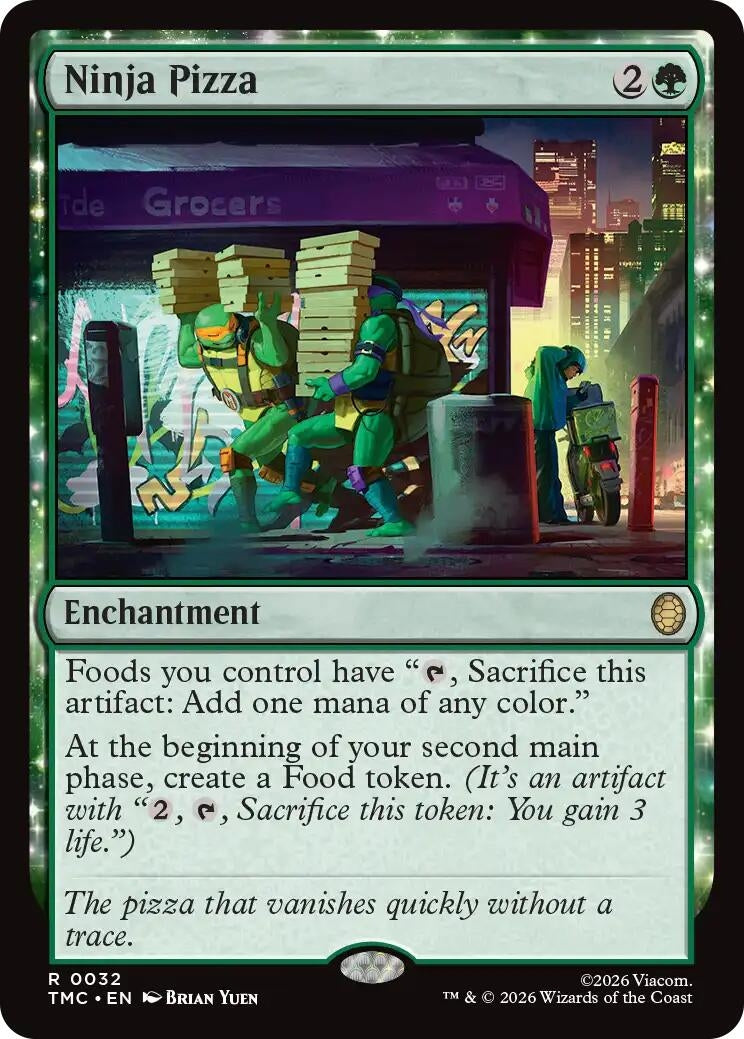 Image for Ninja Pizza (32) [Teenage Mutant Ninja Turtles] - Magic: The Gathering