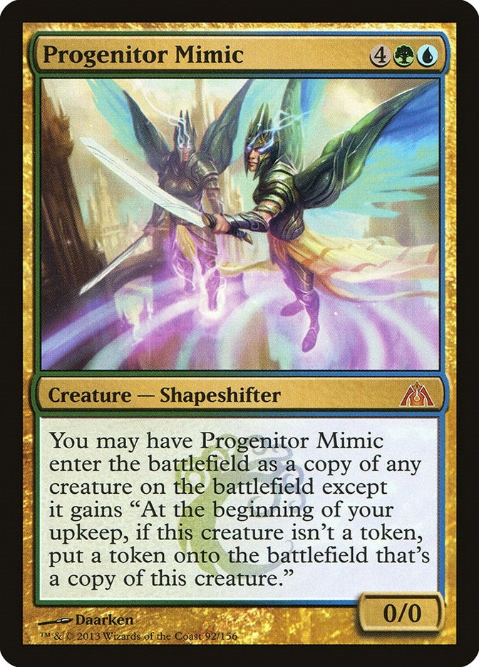 Image for Progenitor Mimic (92) [Dragon's Maze] - Magic: The Gathering