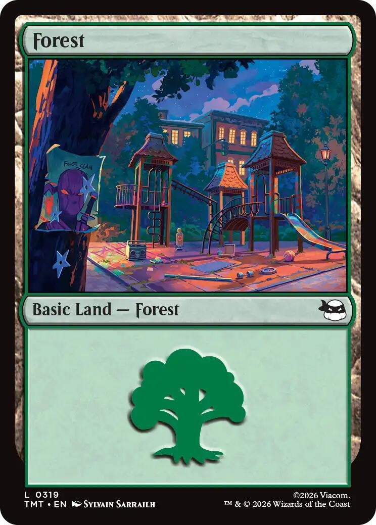 Image for Forest (0319) (319) [Teenage Mutant Ninja Turtles] - Magic: The Gathering