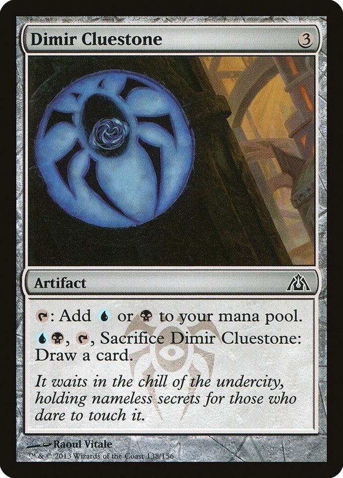 Image for Dimir Cluestone (138) [Dragon's Maze] - Magic: The Gathering