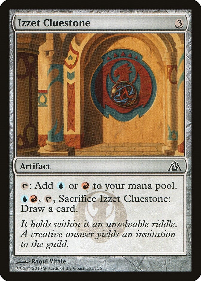 Image for Izzet Cluestone (141) [Dragon's Maze] - Magic: The Gathering
