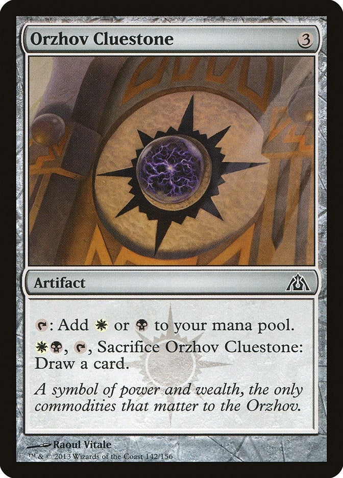 Image for Orzhov Cluestone (142) [Dragon's Maze] - Magic: The Gathering