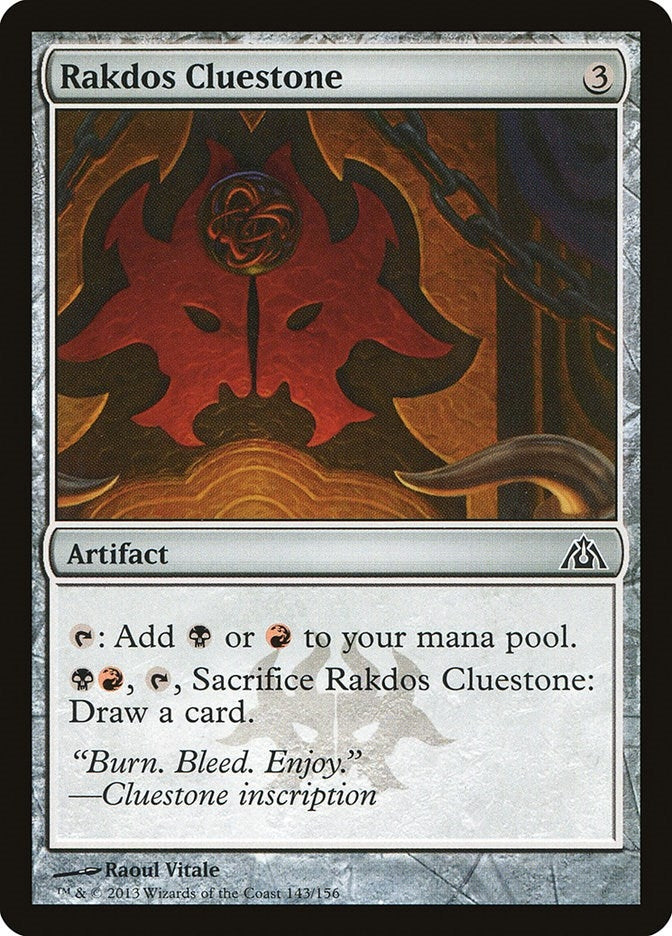 Image for Rakdos Cluestone (143) [Dragon's Maze] - Magic: The Gathering