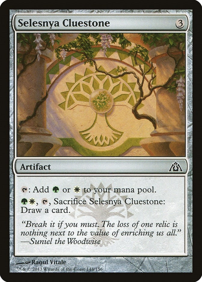 Image for Selesnya Cluestone (144) [Dragon's Maze] - Magic: The Gathering