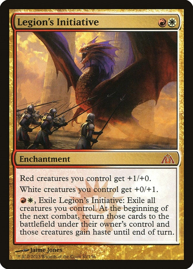 Image for Legion's Initiative (81) [Dragon's Maze] - Magic: The Gathering