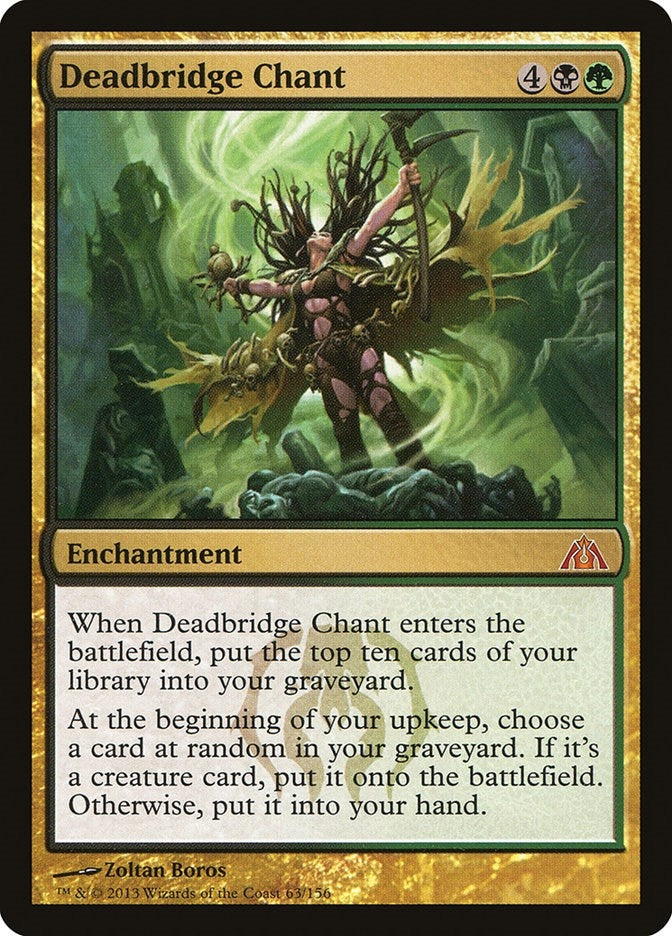 Image for Deadbridge Chant (63) [Dragon's Maze] - Magic: The Gathering