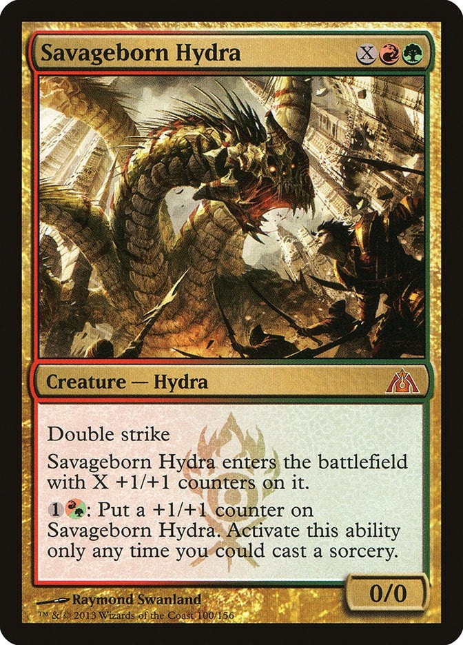Image for Savageborn Hydra (100) [Dragon's Maze] - Magic: The Gathering