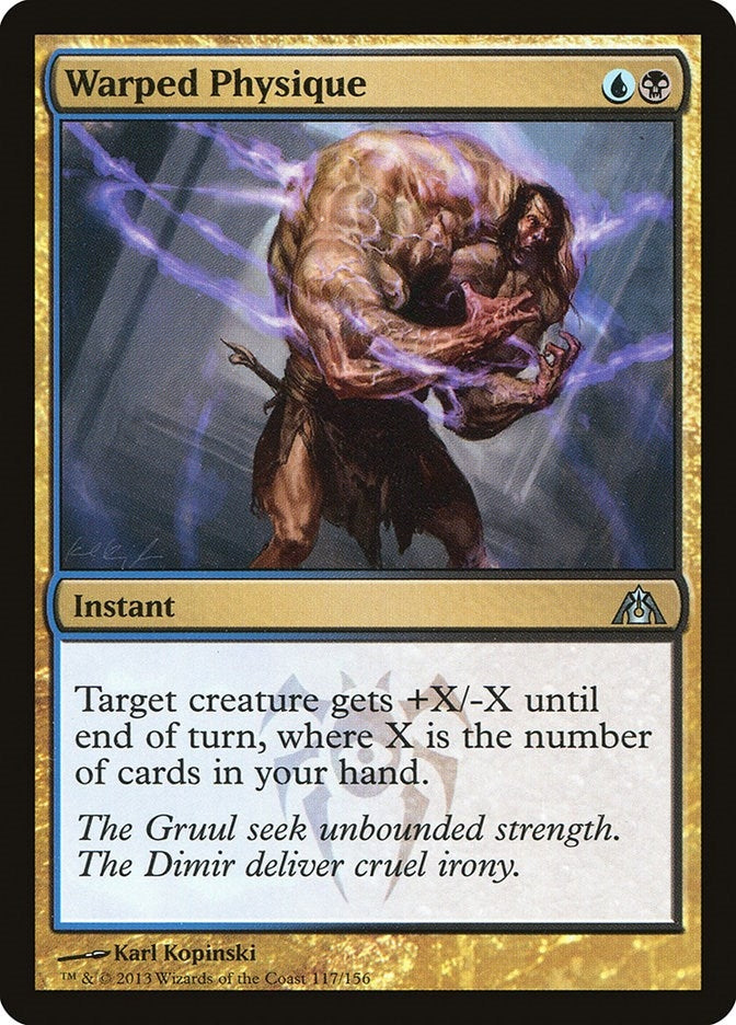 Image for Warped Physique (117) [Dragon's Maze] - Magic: The Gathering