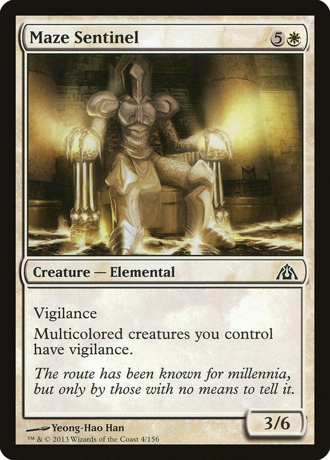 Image for Maze Sentinel (4) [Dragon's Maze] - Magic: The Gathering