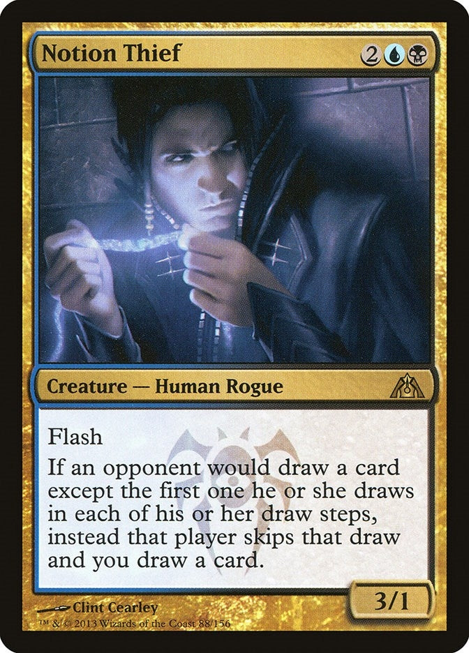 Image for Notion Thief (88) [Dragon's Maze] - Magic: The Gathering