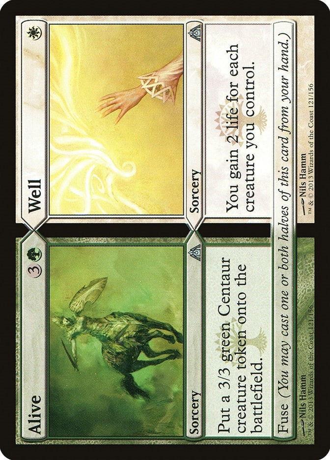 Image for Alive // Well (121) [Dragon's Maze] - Magic: The Gathering