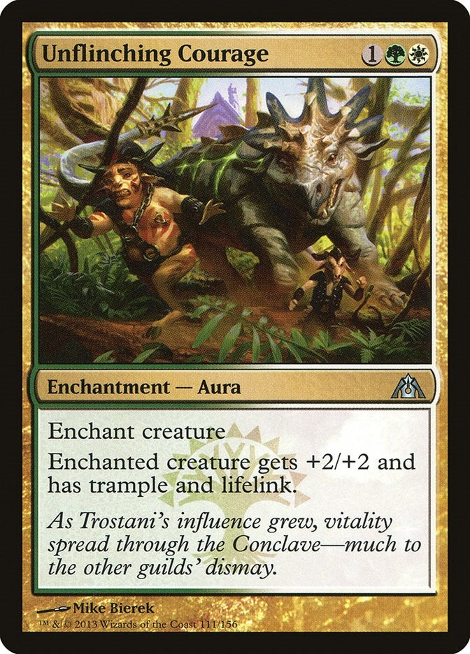 Image for Unflinching Courage (111) [Dragon's Maze] - Magic: The Gathering