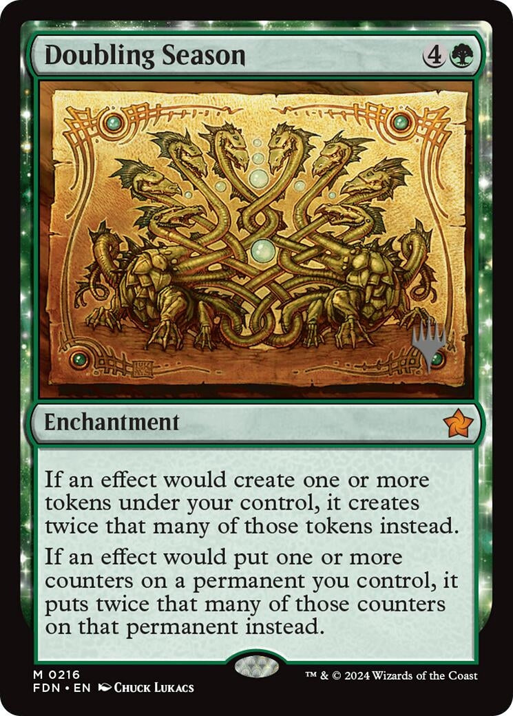 Image for Doubling Season (216) [Lorwyn Eclipsed] - Magic: The Gathering