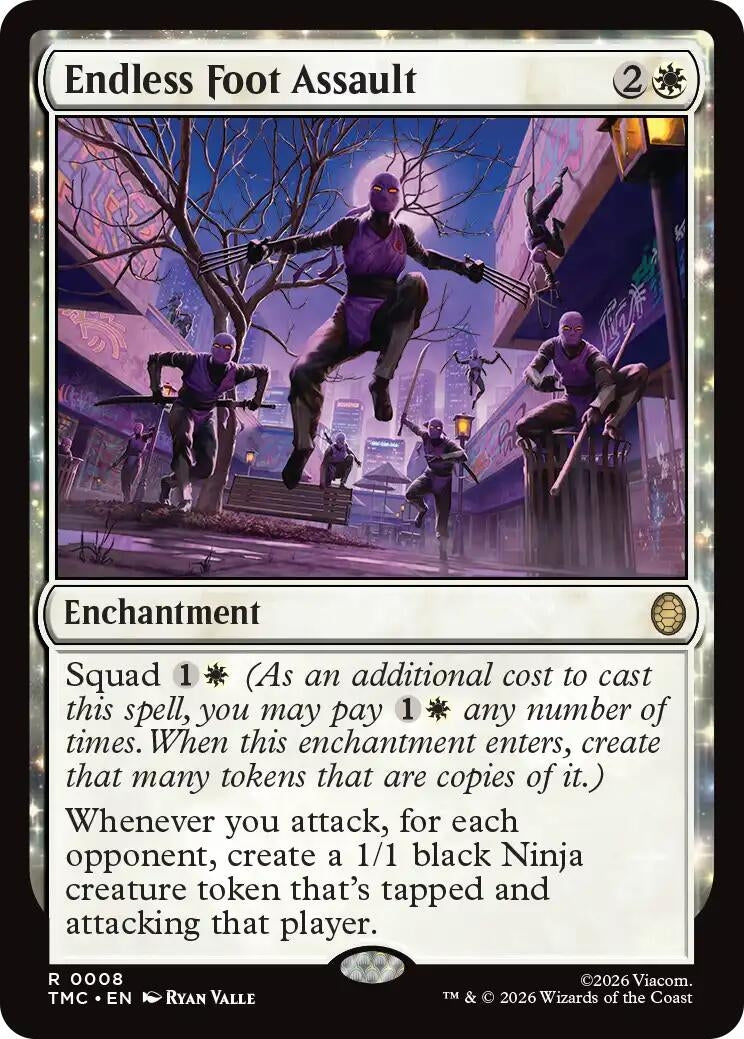 Image for Endless Foot Assault (8) [Teenage Mutant Ninja Turtles] - Magic: The Gathering