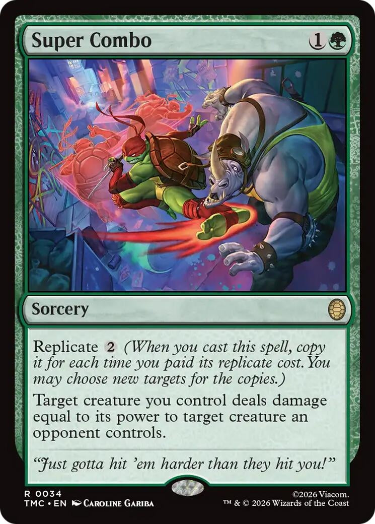 Image for Super Combo (34) [Teenage Mutant Ninja Turtles] - Magic: The Gathering