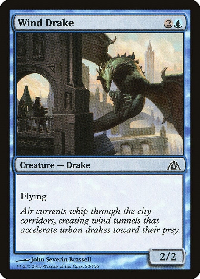 Image for Wind Drake (20) [Dragon's Maze] - Magic: The Gathering