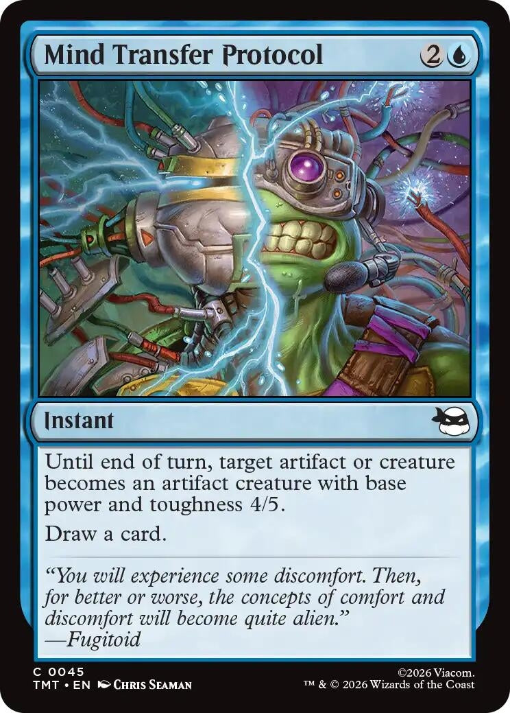 Image for Mind Transfer Protocol (45) [Teenage Mutant Ninja Turtles] - Magic: The Gathering