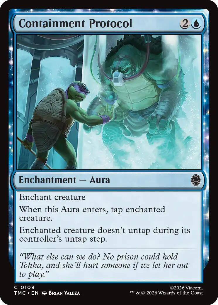Image for Containment Protocol (108) [Teenage Mutant Ninja Turtles] - Magic: The Gathering