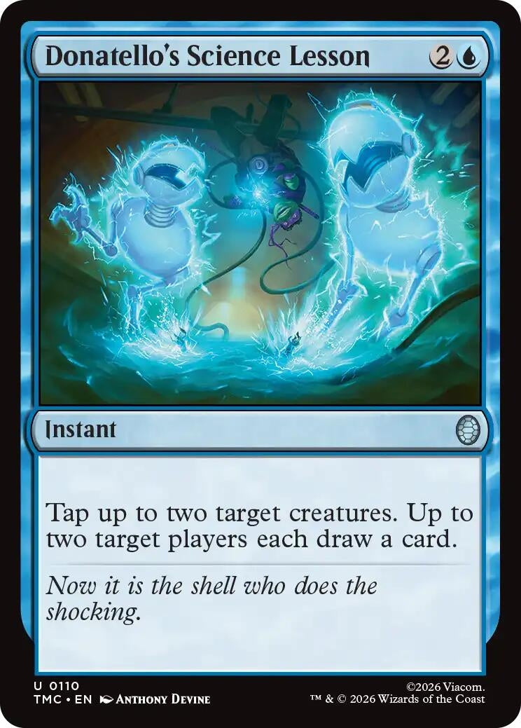 Image for Donatello's Science Lesson (110) [Teenage Mutant Ninja Turtles] - Magic: The Gathering