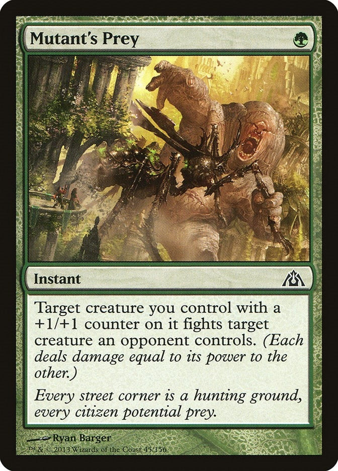 Image for Mutant's Prey (45) [Dragon's Maze] - Magic: The Gathering