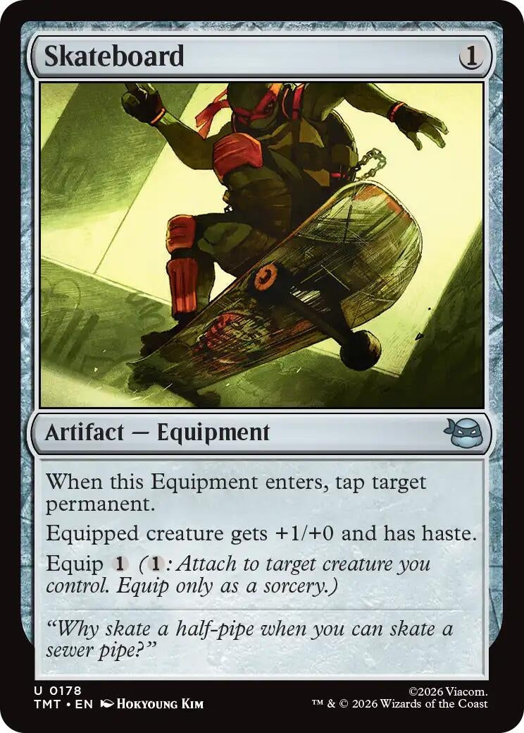 Image for Skateboard (178) [Teenage Mutant Ninja Turtles] - Magic: The Gathering