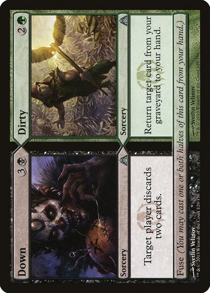 Image for Down // Dirty (126) [Dragon's Maze] - Magic: The Gathering