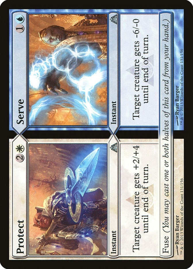 Image for Protect // Serve (131) [Dragon's Maze] - Magic: The Gathering