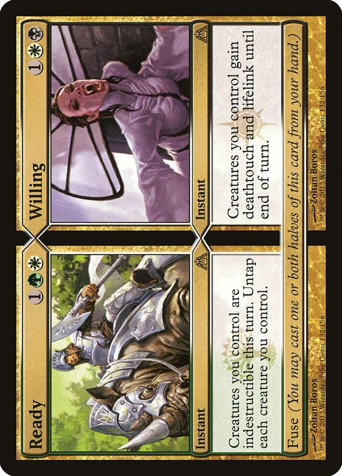 Image for Ready // Willing (132) [Dragon's Maze] - Magic: The Gathering