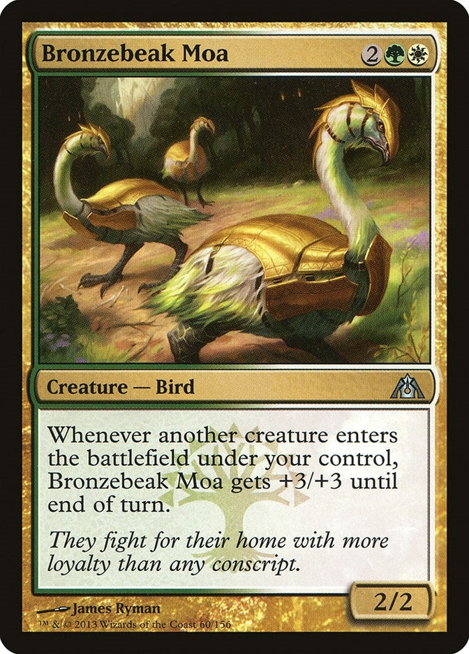 Image for Bronzebeak Moa (60) [Dragon's Maze] - Magic: The Gathering