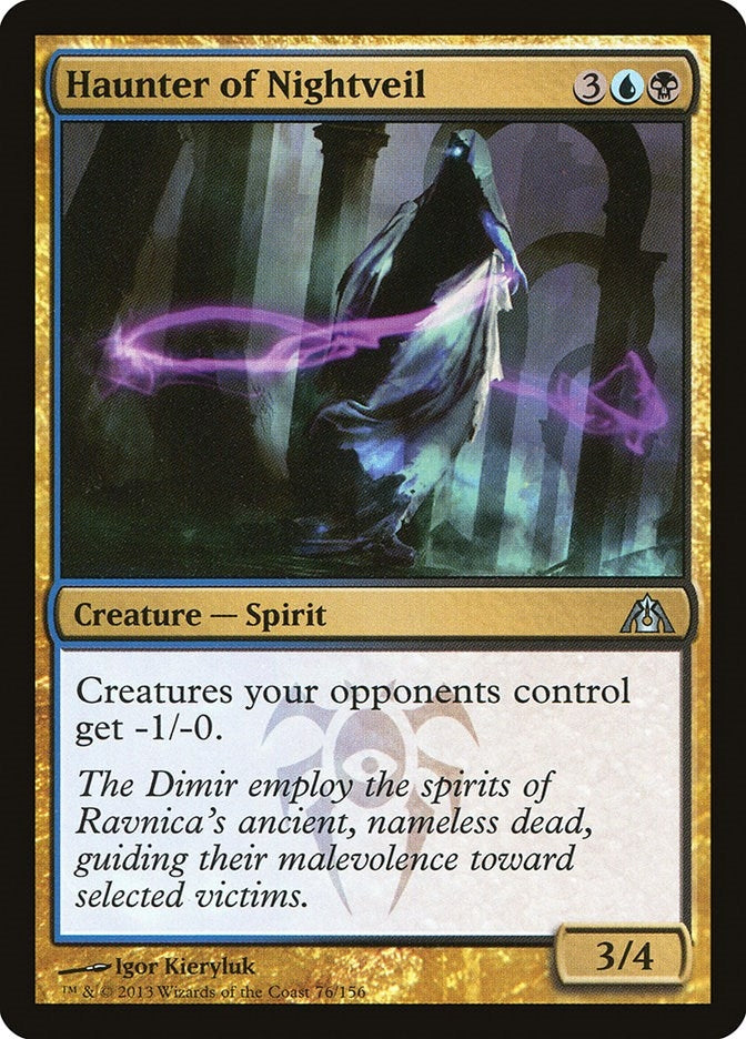 Image for Haunter of Nightveil (76) [Dragon's Maze] - Magic: The Gathering