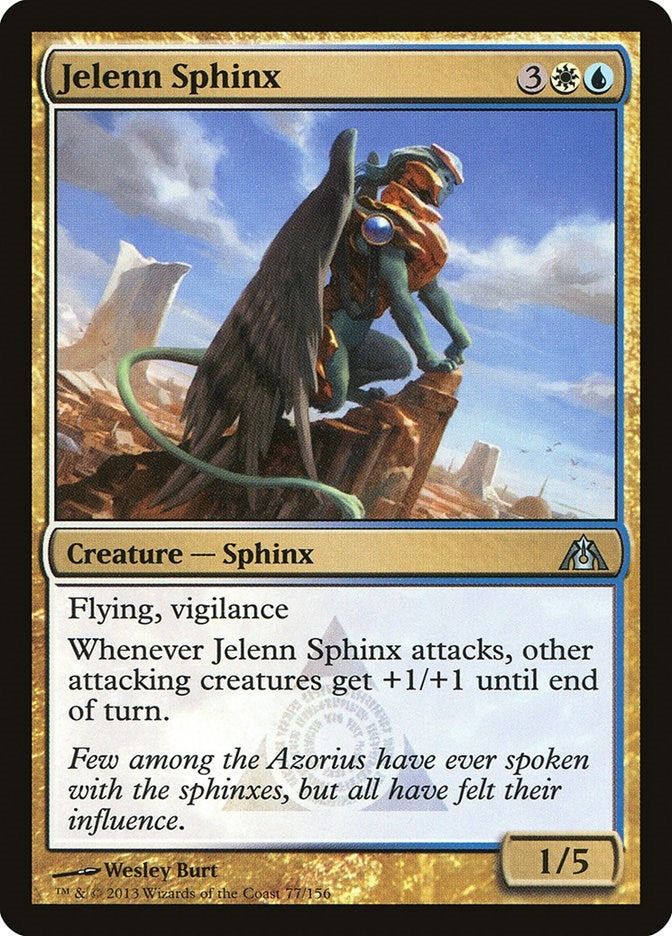 Image for Jelenn Sphinx (77) [Dragon's Maze] - Magic: The Gathering