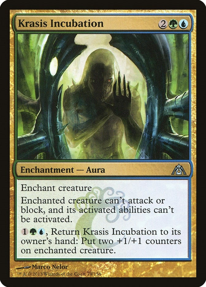 Image for Krasis Incubation (79) [Dragon's Maze] - Magic: The Gathering