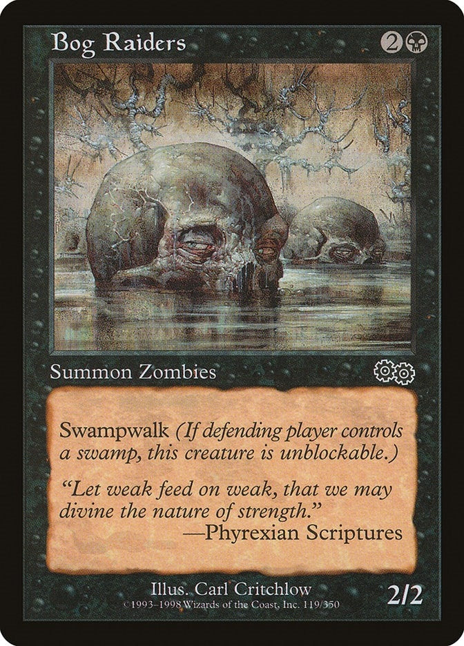 Bog Raiders (119) [Urza's Saga]