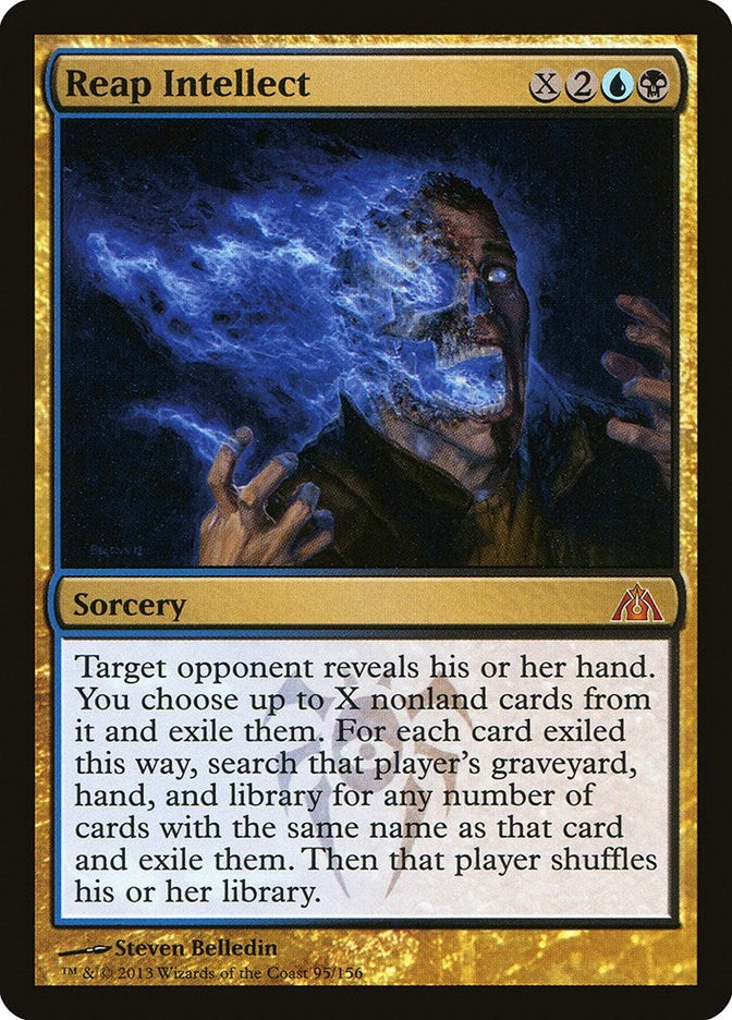 Reap Intellect (95) [Dragon's Maze]