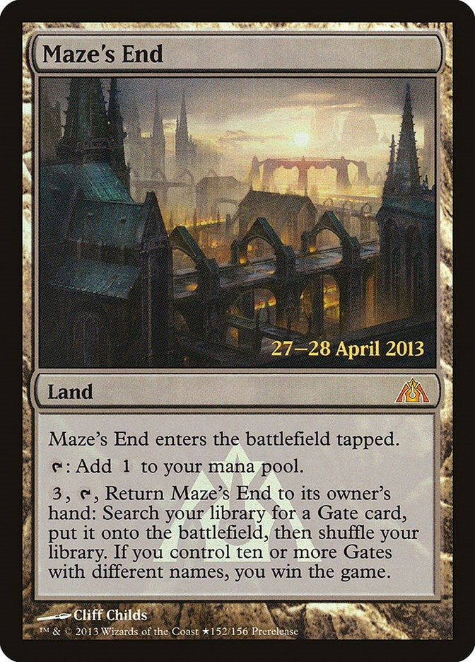Image for Maze's End (152) [Prerelease Cards] - Magic: The Gathering
