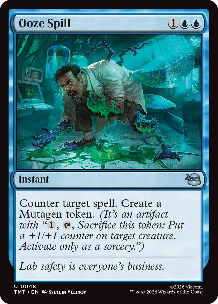 Image for Ooze Spill (48) [Teenage Mutant Ninja Turtles] - Magic: The Gathering