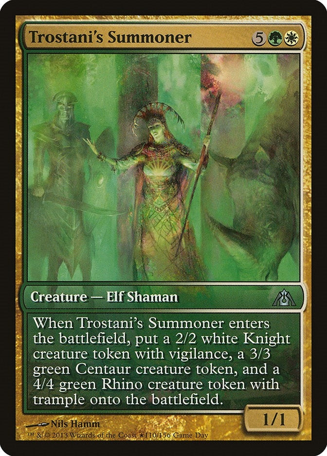 Image for Trostani's Summoner (110) [Game Day & Store Championship Promos] - Magic: The Gathering