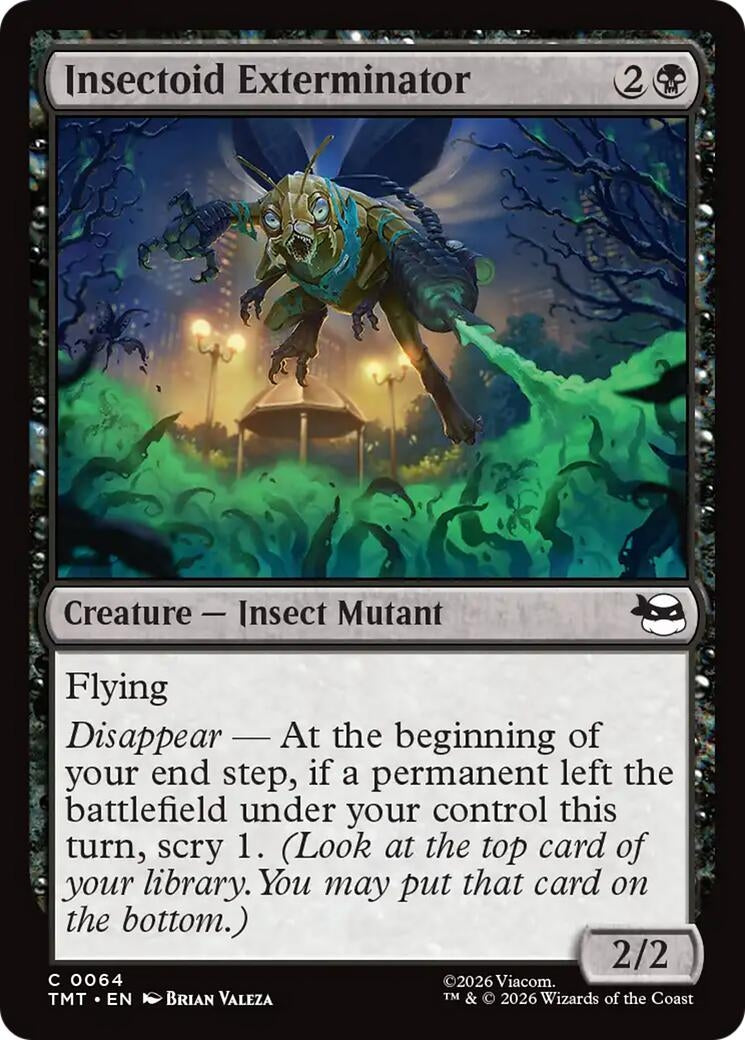 Image for Insectoid Exterminator (64) [Teenage Mutant Ninja Turtles] - Magic: The Gathering