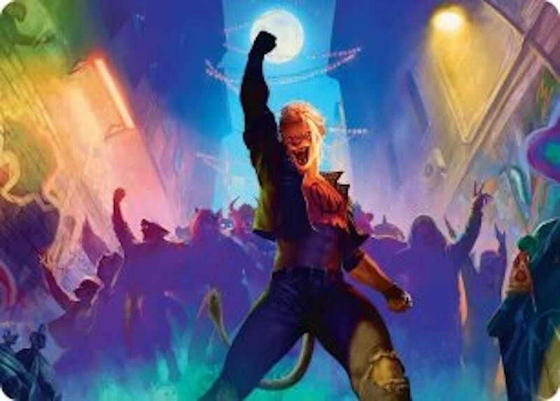 Sally Pride, Lioness Leader Art Card (3) [Art Series: Teenage Mutant Ninja Turtles]