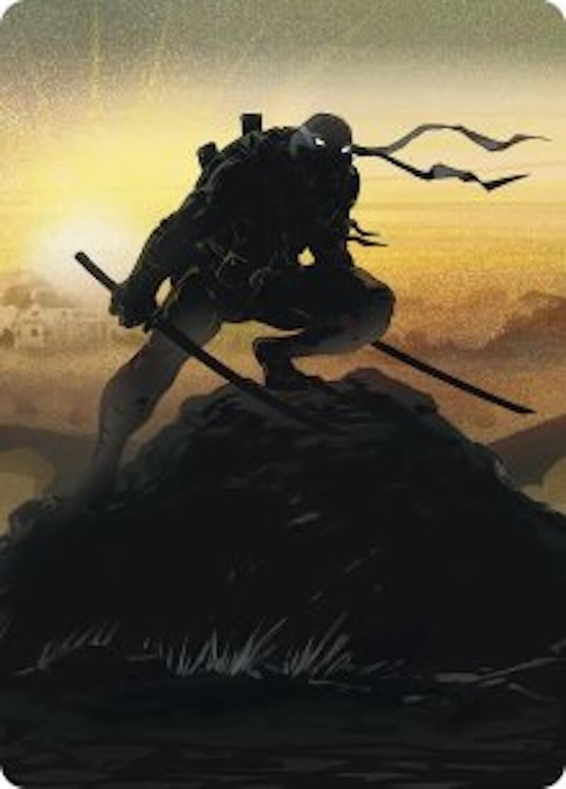 Leonardo, Sewer Samurai Art Card (20/54) (20) [Art Series: Teenage Mutant Ninja Turtles]