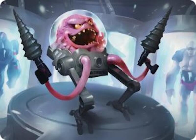 Krang, Master Mind Art Card (4/54) (4) [Art Series: Teenage Mutant Ninja Turtles]