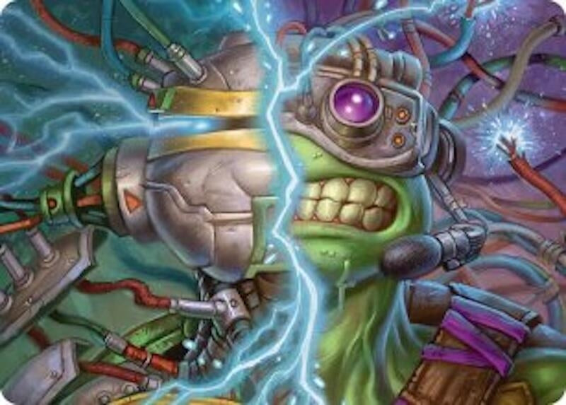 Mind Transfer Protocol Art Card (5) [Art Series: Teenage Mutant Ninja Turtles]