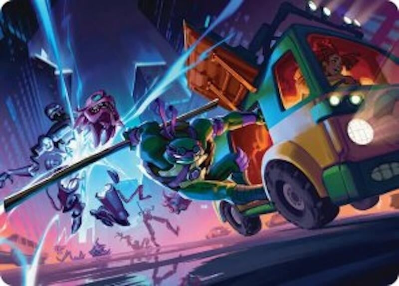 Donatello, Rad Scientist Art Card (47) [Art Series: Teenage Mutant Ninja Turtles]