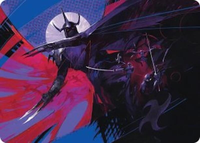 Shredder's Technique Art Card (7) [Art Series: Teenage Mutant Ninja Turtles]