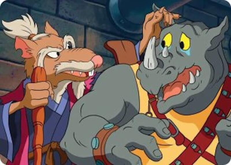 Splinter's Technique Art Card (27) [Art Series: Teenage Mutant Ninja Turtles]